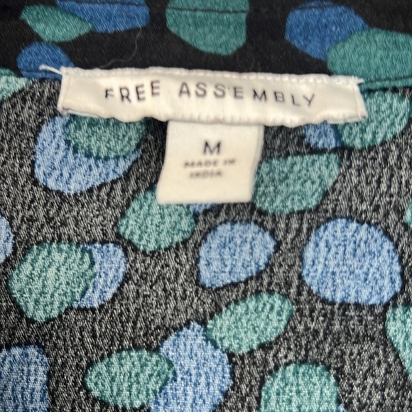 Elegant Teal and Black Women's Dress free assembly size M - Picture 2 of 4